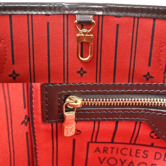 LOUIS VUITTON Neverfull PM Shoulder Tote Bag Damier Leather BN N51109 18YE097 - Picture 14 of 15